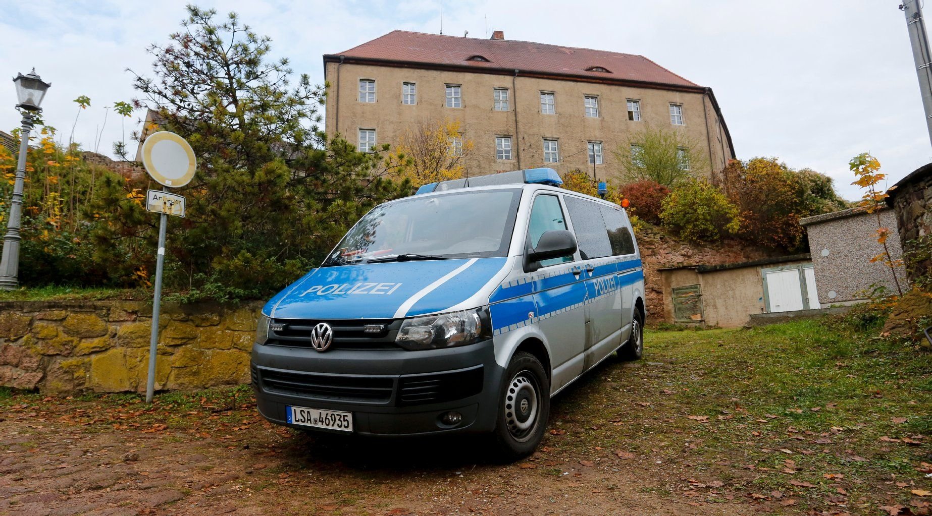 Polizeieinsatz am Burg-Gymnasium in Wettin
