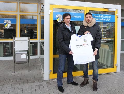 Andis Shala spielt jetzt beim FC Carl Zeiss Jena. (FOTO: WORBSER)
