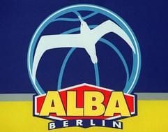 Das Vereins-Logo des Basketball-Bundesligisten ALBA Berlin (Foto: dpa).