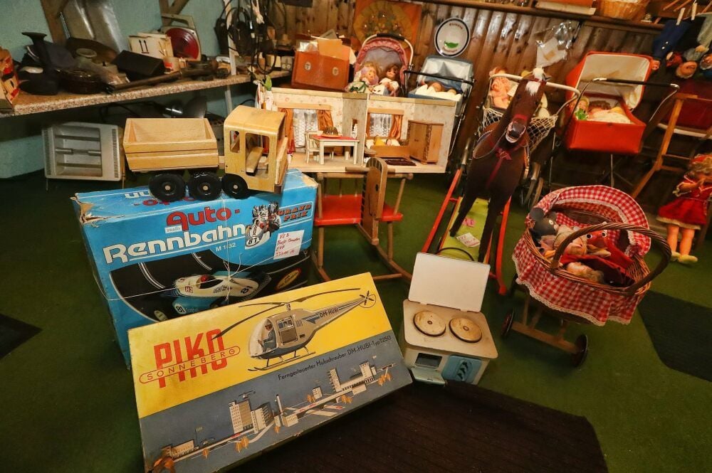 Viel altes Spielzeug gibt es auch im Bennunger DDR-Museum.