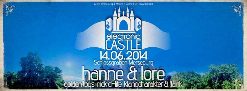 Am 14. Juni findet das "Electronic Castle" im Merseburger Schlossgraben statt.