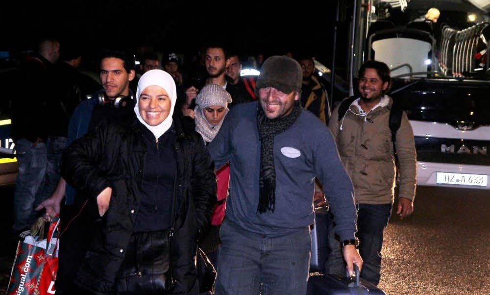 Sonntagnacht sind die Flüchtlinge in Kretzschau angekommen.
