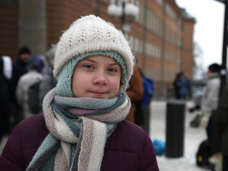 Die schwedische Klimaaktivistin Greta Thunberg ist 17 Jahre alt geworden. Foto: Steffen Trumpf/dpa