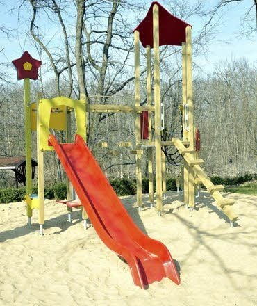 Der neue Spielplatz