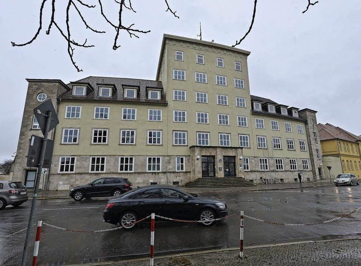 Ort ungeklärter Todesfälle: das Dessauer Polizeirevier