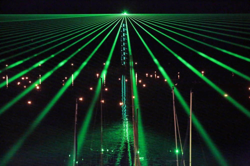 Eine Lasershow ist immer auch ein emotionales Ereignis.