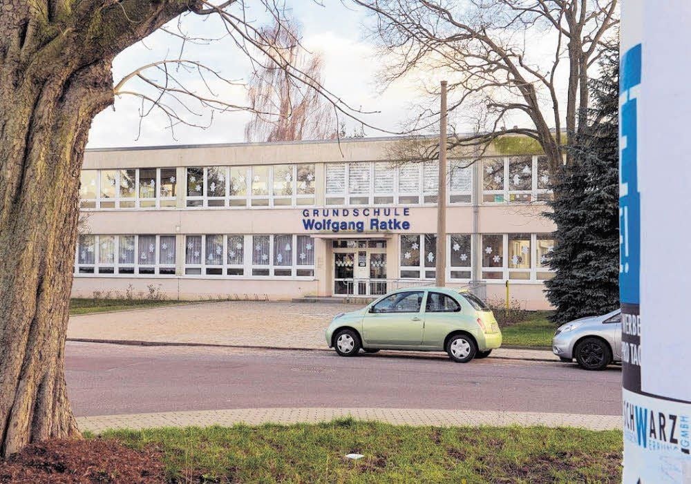 Die Ratkeschule in Köthen.