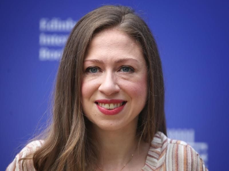 Chelsea Clinton, die Tochter von Bill und Hillary Clinton, beim Internationalen Buchfestival in Edinburgh. Foto: Jane Barlow