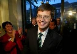 Der Erfolg der linken Opposition bei derKommunalwahl in den Niederlanden hat die Mitte-Rechts-Koalition vonMinisterpräsident Jan Peter Balkenende erschüttert. (Foto: dpa)