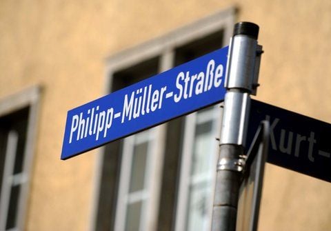 Die Philipp-Müller-Straße in Halle soll umbenannt werden. (FOTO: ARCHIV/MEINICKE)