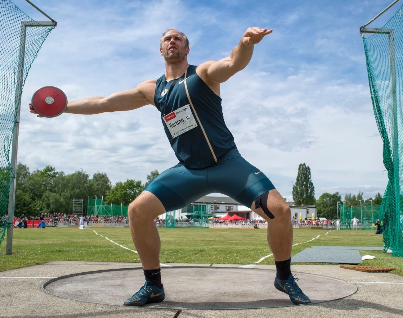 Robert Harting gewann das Diskuswerfen in Dessau