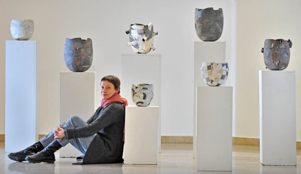 Noch bis zum Sonntag ist die wunderschöne Ausstellung der halleschen Keramikerin Renée Reichenbach in der Galerie zu sehen.