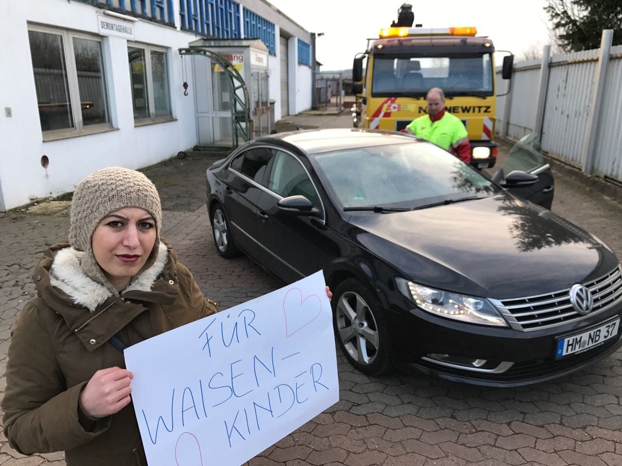 Kader K. will das Tatfahrzeug für einen guten Zweck verkaufen.