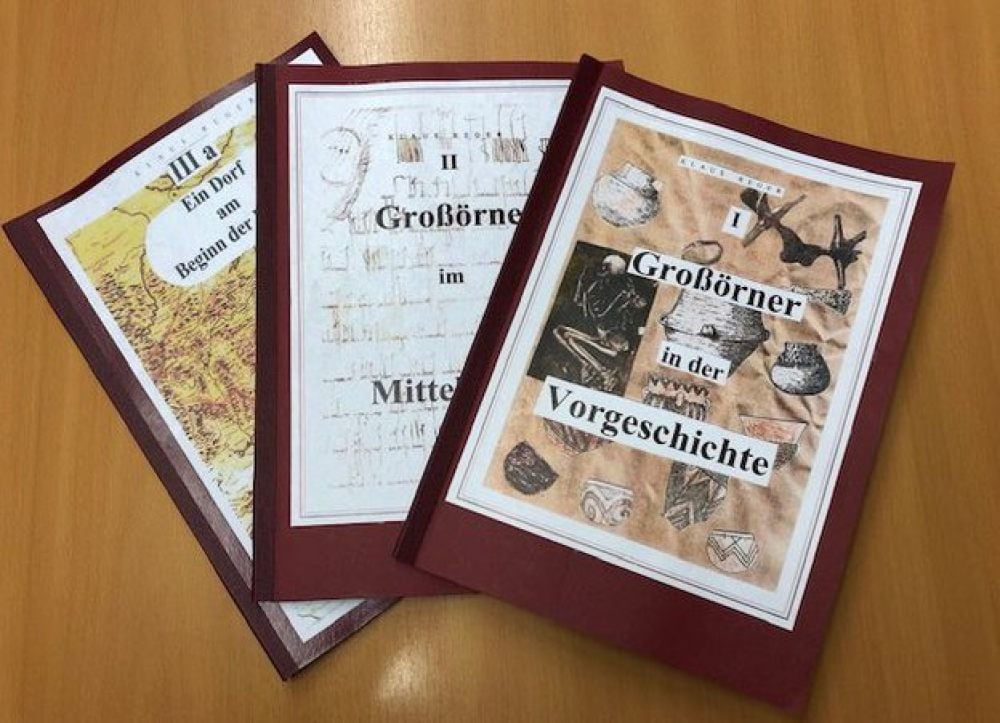 Großörner: Jedes Buch widmet sich einem anderen Thema.