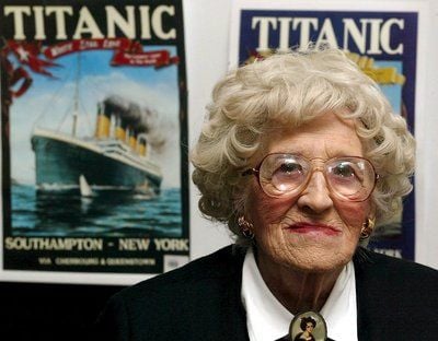 Deans Familie gehörte zu den Dritte-Klasse-Passagiere auf der «Titanic». Während ihr Vater das Unglück nicht überlebte, wurden Millvina, ihr Bruder und ihre Mutter gerettet. (FOTO: DPA)