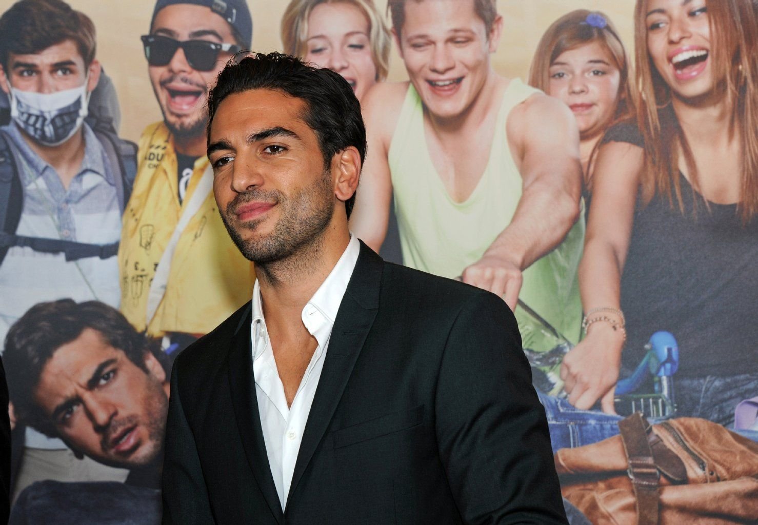 Schauspieler Elyas M'Barek bei der Premiere.