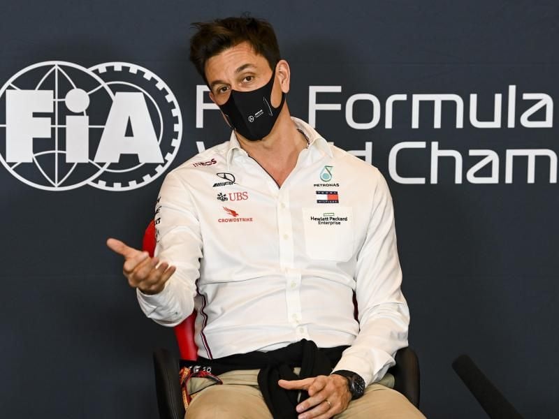 Seit 2013 Teamchef bei Mercedes: Toto Wolff. Foto: Mark Sutton/Pool Motorsport Images/AP/dpa