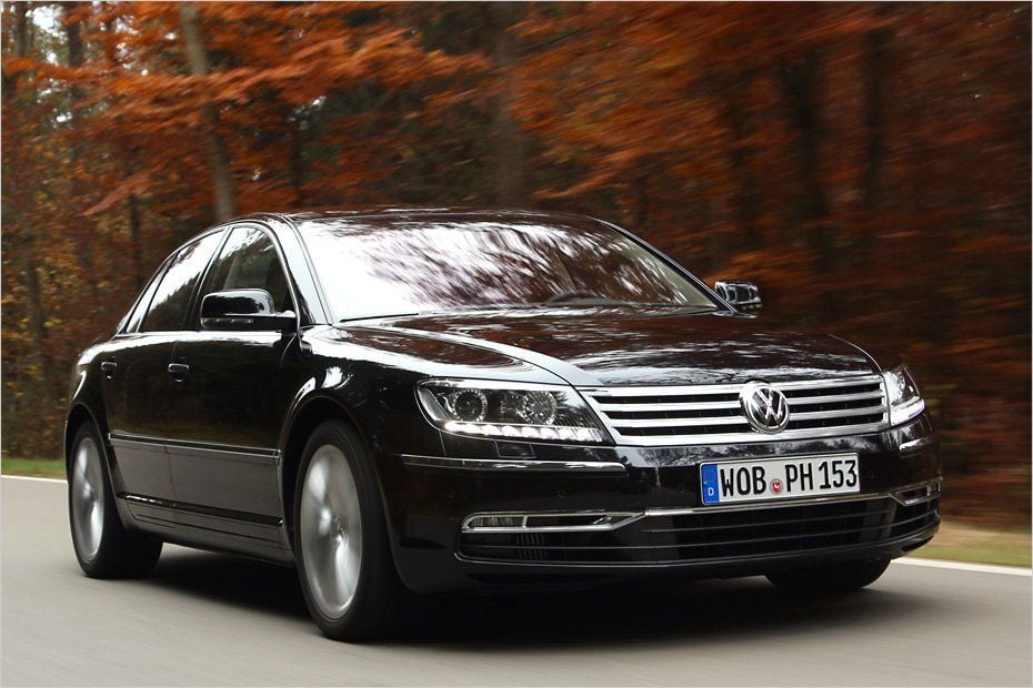 De VW Phaeton – kein gutes Omen.