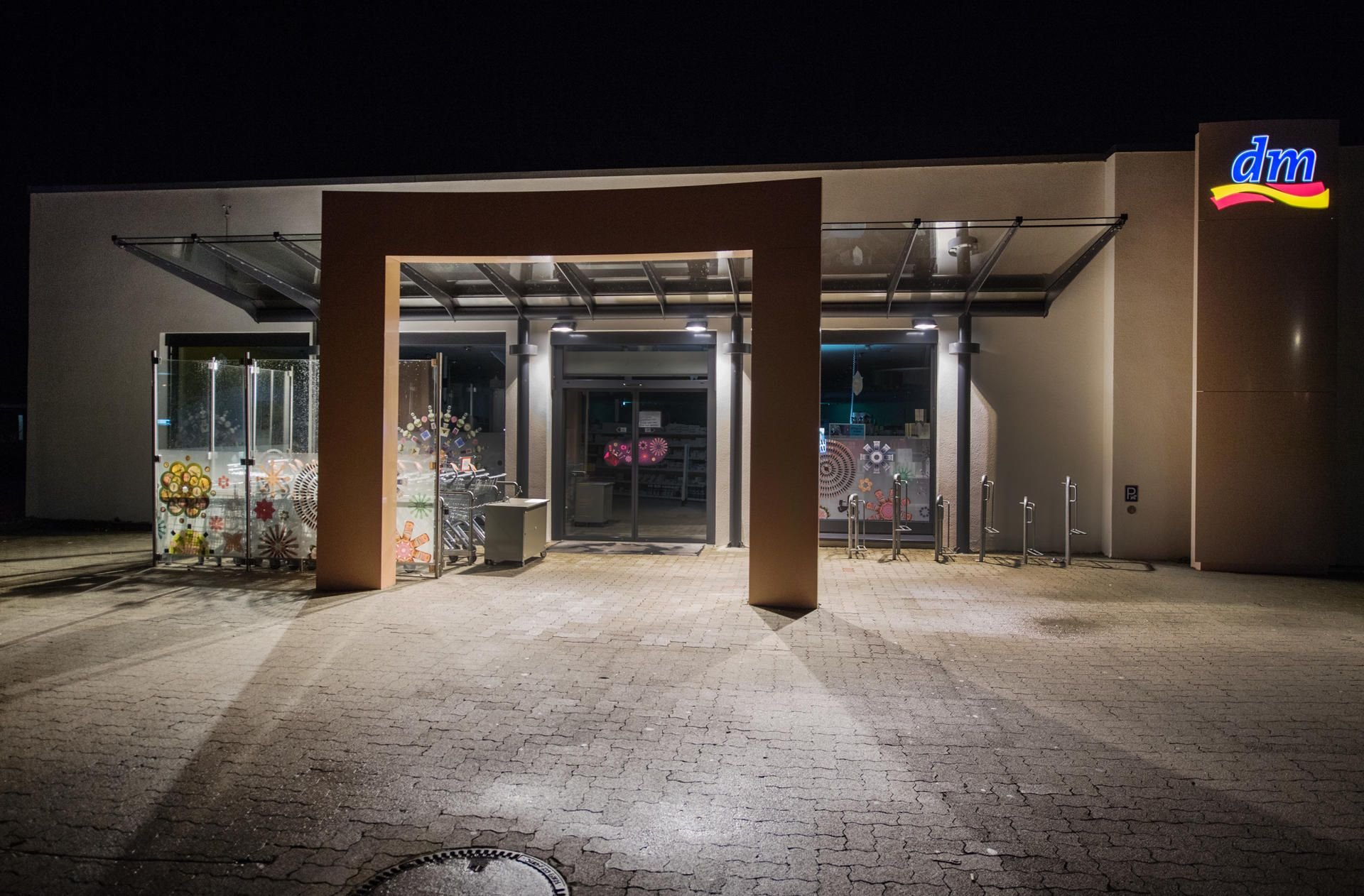 Der Drogeriemarkt in Kandel (Rheinland-Pfalz), in dem sich der Streit mit tödlichem Ausgang abgespielt haben soll.