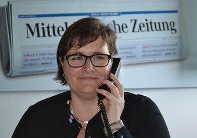 Doreen Kraft, Berufsberaterin bei der Agentur für Arbeit Halle