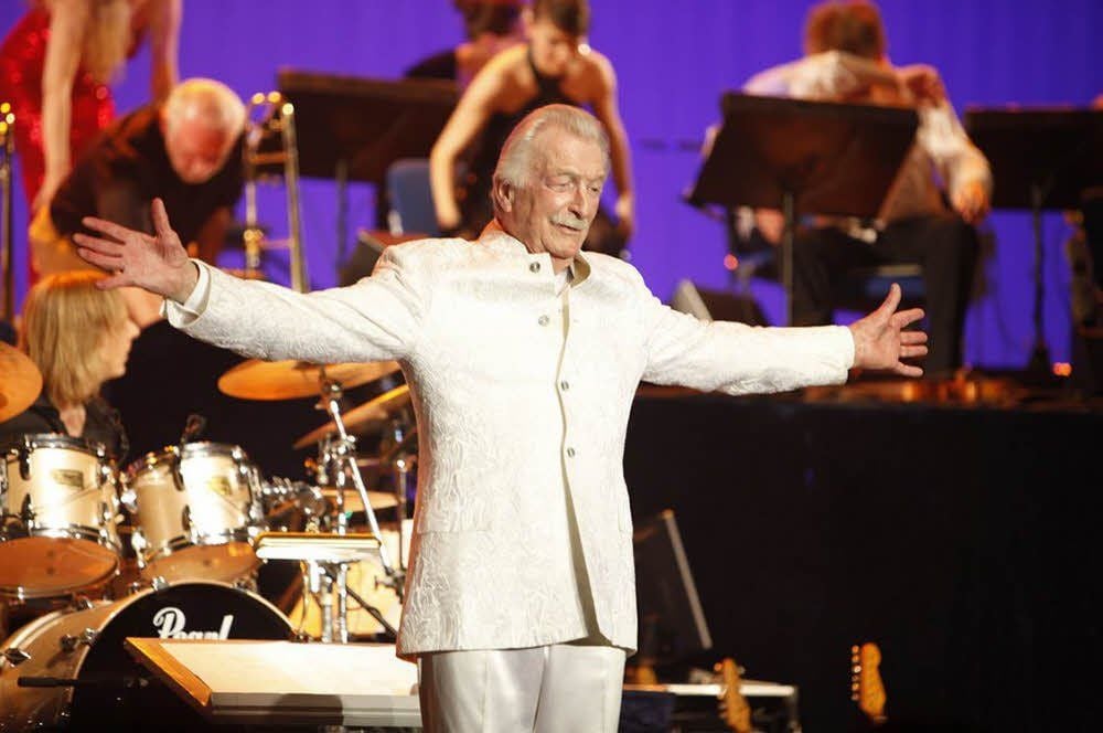 „Non Stop Music“ gibt es im April mit James Last in Leipzig.