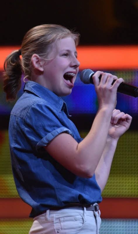 Jenai Ketelaar bei „The Voice Kids“: Die Wittenbergerin beeindruckt nicht nur dort, sondern auch bei „Jugend musiziert“.