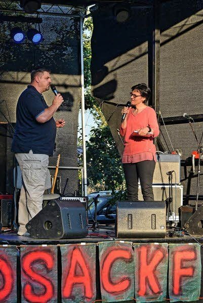 Quizmaster: Christiane Nöthen und Daniel Freyer-Gottschalk.