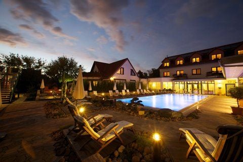 "Ringhotel Zum Stein" in Wörlitz, Poolbereich