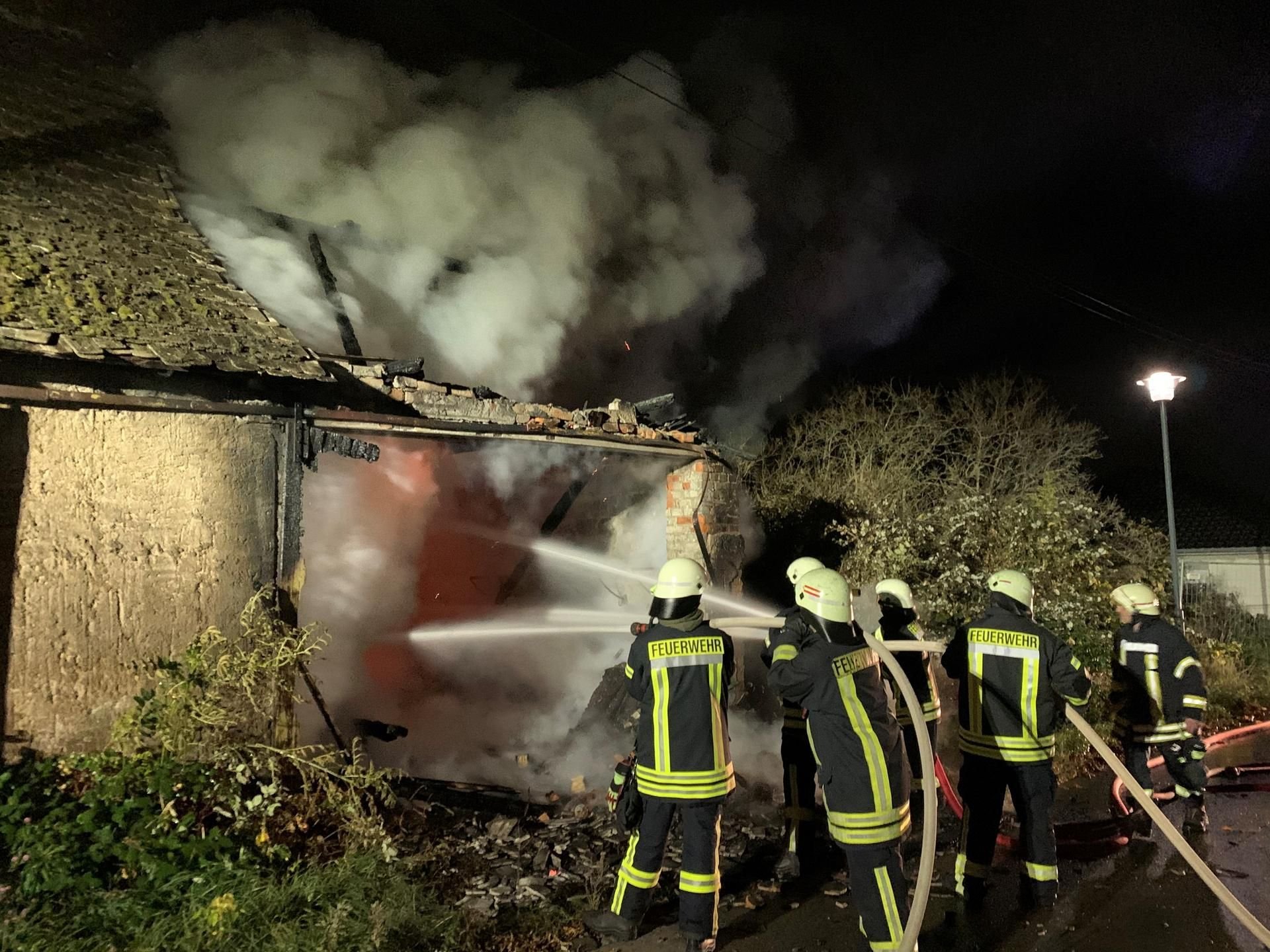 Löscheinsatz im Weißenfelser Ortsteil Borau