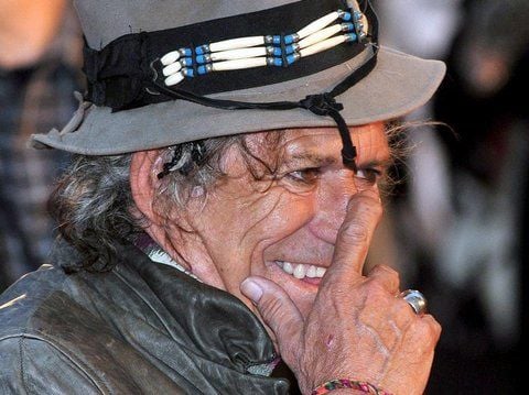 Keith Richards bei einem Auftritt.