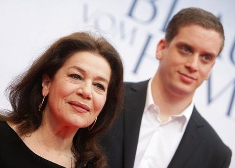 Hannelore Elsner und ihr Sohn Dominik (ARCHIVFOTO: DPA)