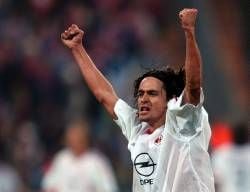 Filipo «Superpippo» Inzaghi erzielte den entscheidenden Treffer zum 2:1 für den AC Mailand. (Foto: dpa)