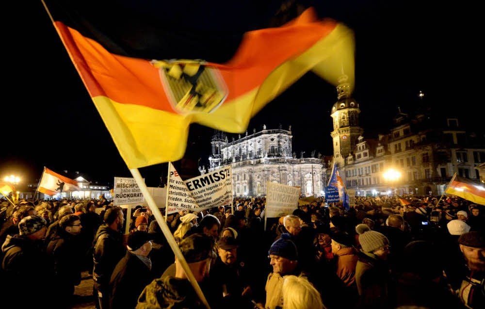 Wie hier in Dresden soll am 12. Januar auch in Leipzig demonstriert werden.