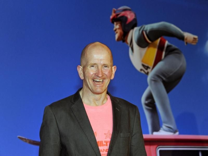 Der Ex-Skispringer „Eddie the Eagle” sieht die Olympia-Werte in Gefahr. Foto: Ursula Düren