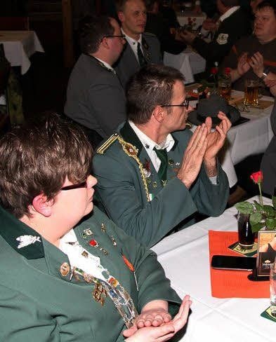 Viel Beifall für den Vorstand.