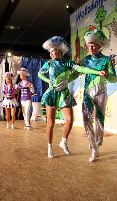 Bereits seit einigen Jahren bereichern die Tanzpaare des HKC die Großveranstaltungen in der Mehrzweckhalle in Holzdorf-Ost.