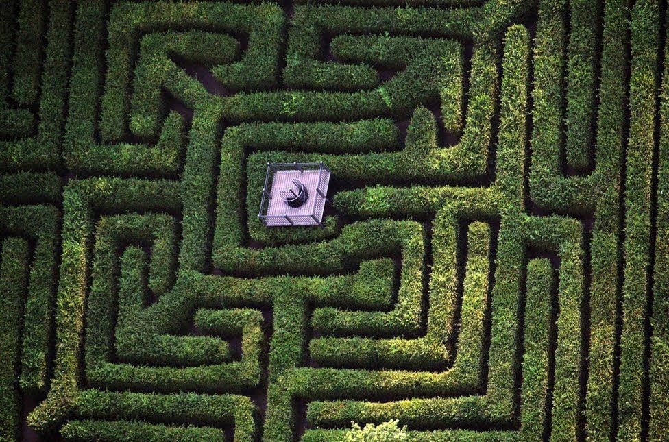 Der Irrgarten Altjeßnitz mit seiner barocken Gartengestaltung