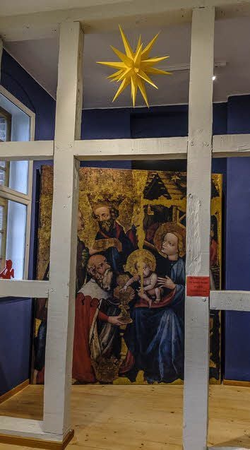 Ein Bild aus dem Brandenburger Dom gehört zu Weihnachten.