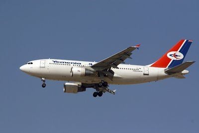 Ein Airbus A310-300 der jemenitischen Fluggesellschaft Yemenia (FOTO: DPA)