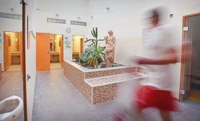 Die Sauna im Sportbad