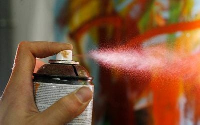 Graffiti aus der Spraydose (FOTO: DDP)