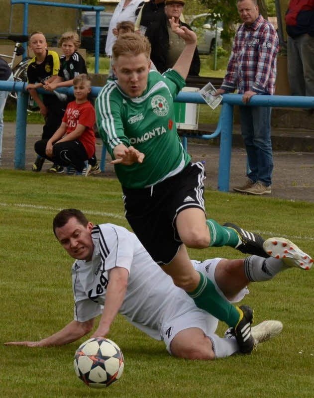 Amsdorfs Matthias Fengler hatte meist einen schweren Stand.