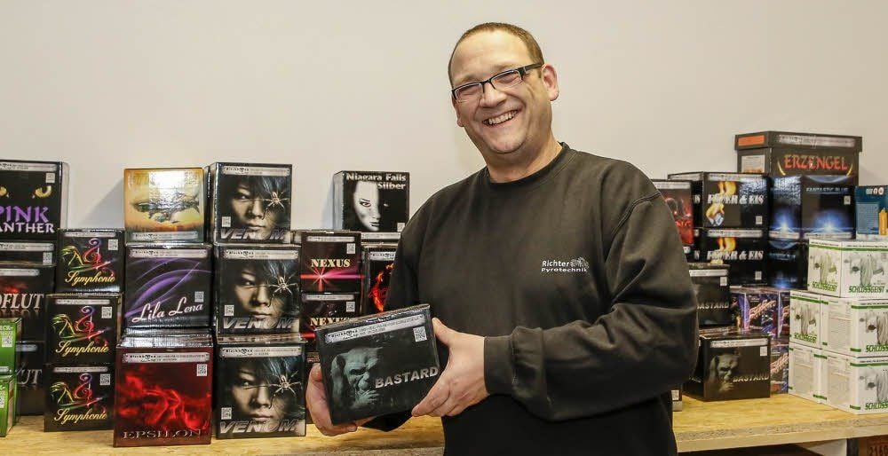 Sven Richter - der Experte für professionelles Feuerwerk.
