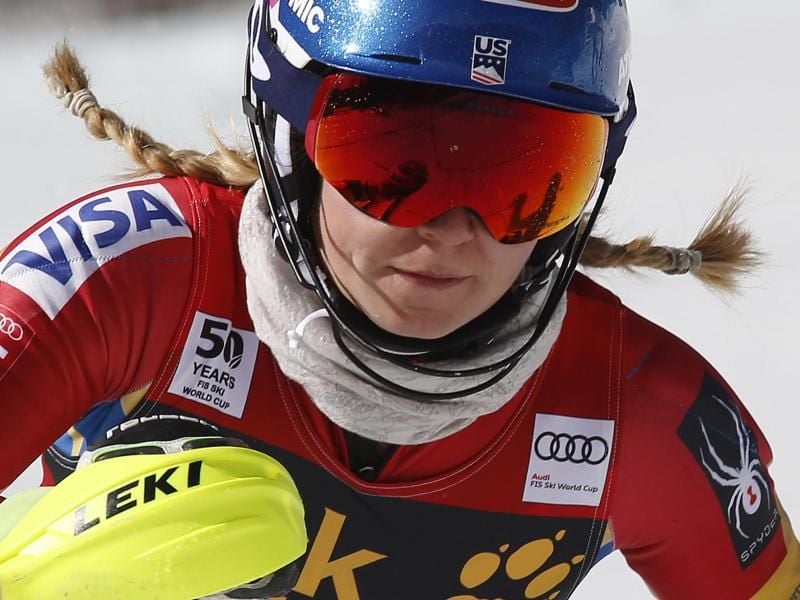 Mikaela Shiffrin beendet den Slalom in Aspen als Zweite. Foto: Nathan Bilow