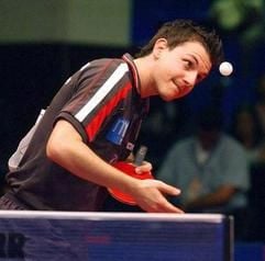 Timo Boll Anfang März während der WM in Katar, wurde vom NOK für die WM 2004 in AThen nominiert (Foto: dpa).