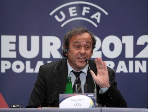 UEFA-Präsident Michel Platini (FOTO: DPA)