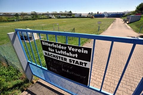 Der Ballonplatz des Bitterfelder Vereins für Luftfahrt. (ARCHIVFOTO: ANDRÉ KEHRER)