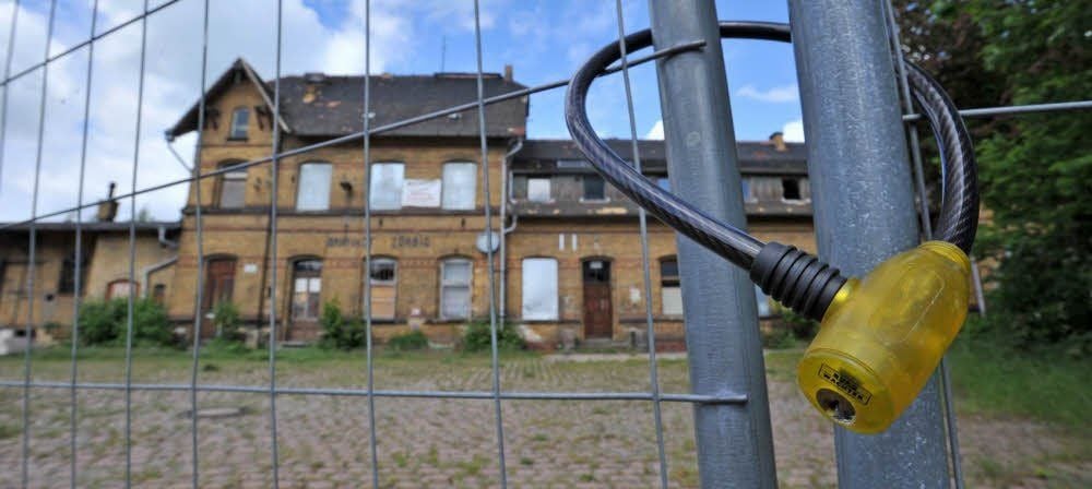 Der Zörbiger Bahnhof: Ein Fall für das Verwaltungsgericht Halle.