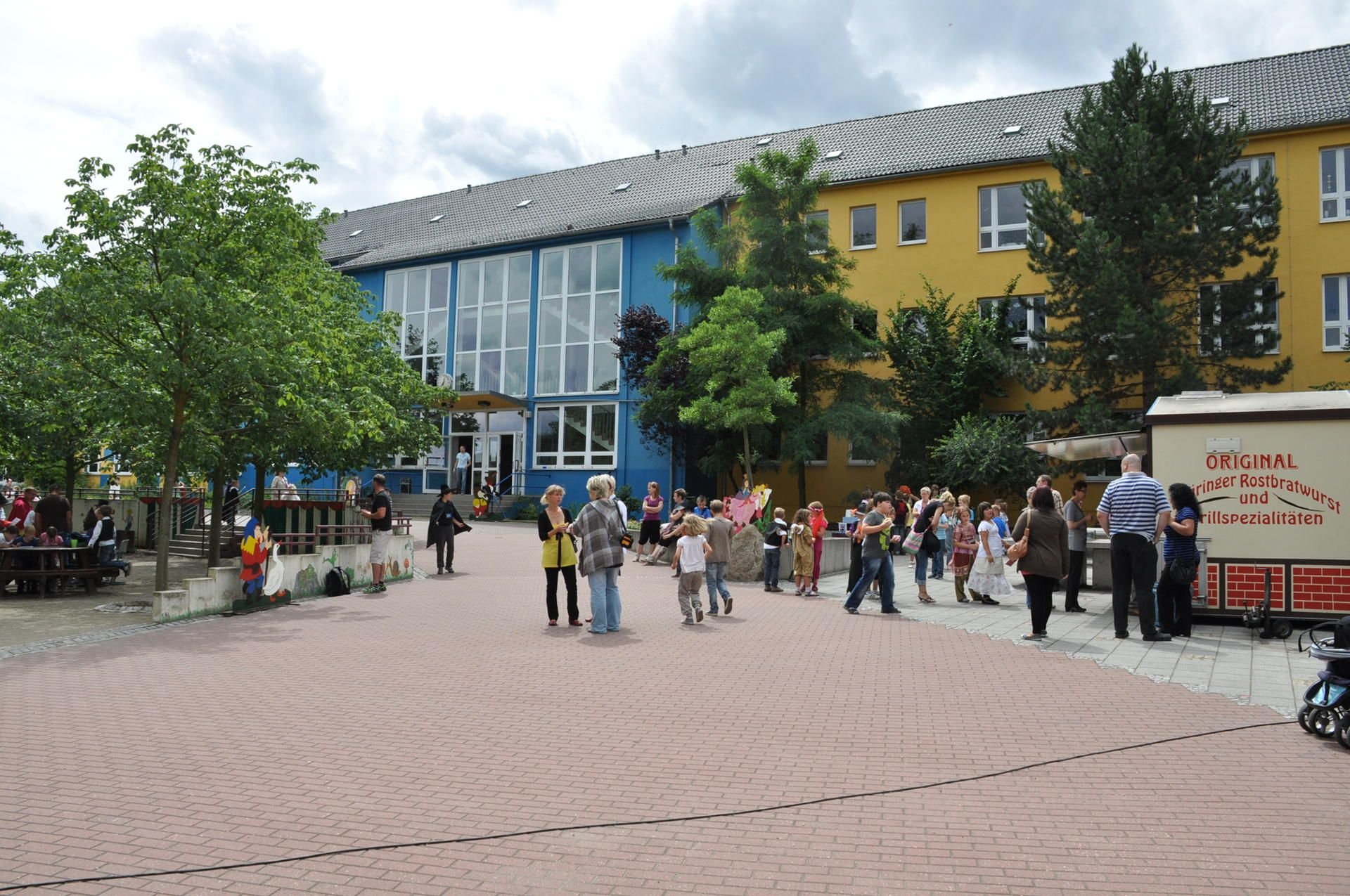 Die Erich-Weinert-Schule in Wolfen