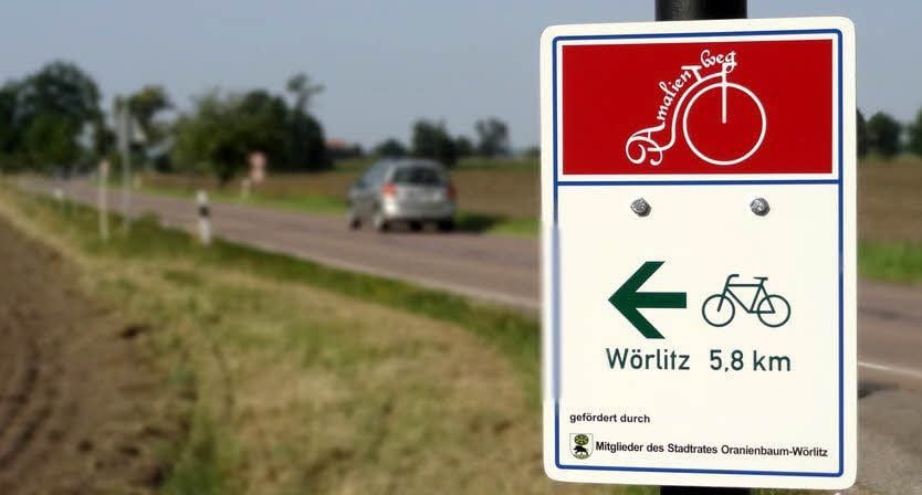 Oranienbaum-Wörlitz hat jetzt einen Amalienweg.